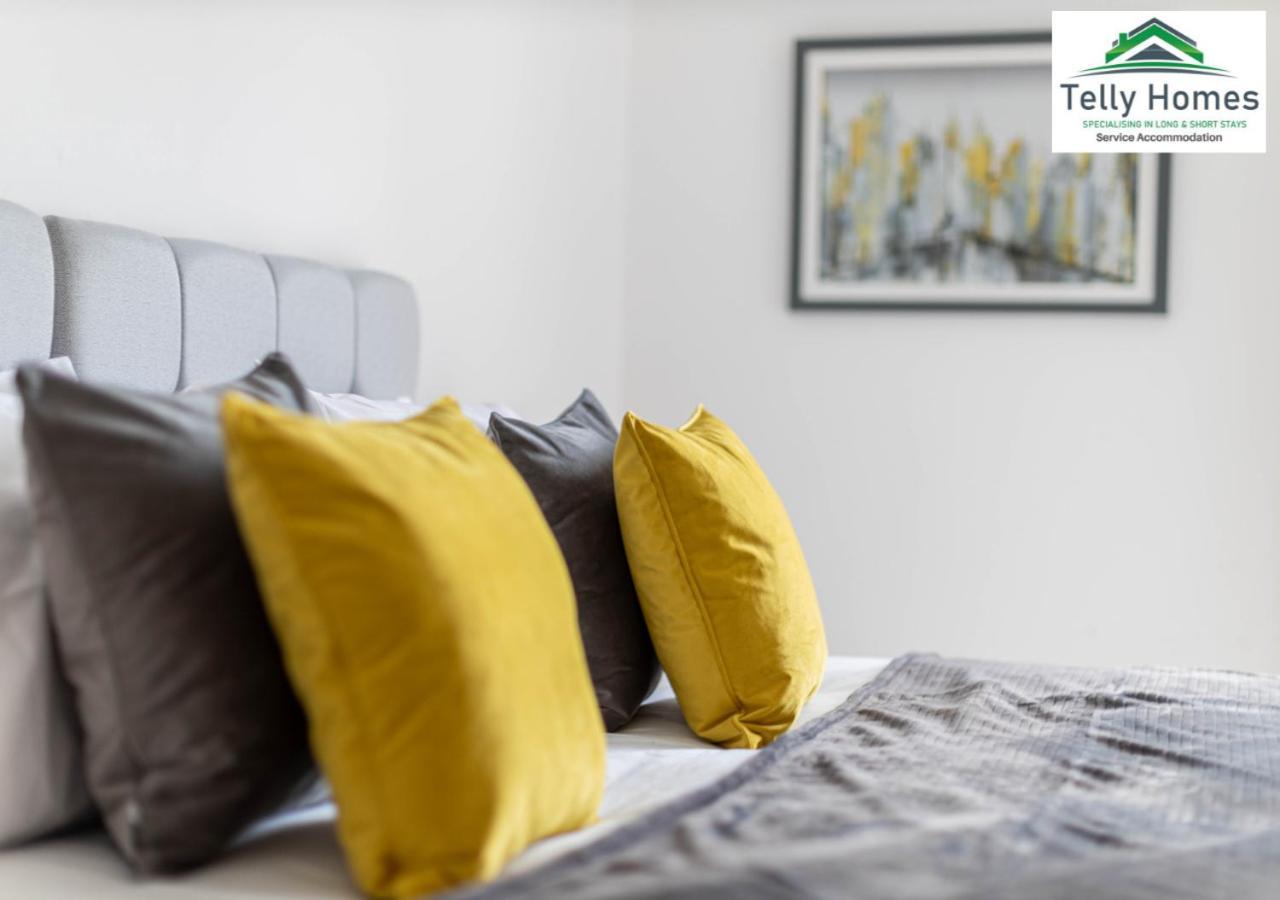 5 Percent Off Weekly And 20 Percent Off Monthly Bookings - Marigold Unit At Telly Homes Limited Birmingham City Centre -2 Bedroom Apartment, Free Wifi Exterior foto